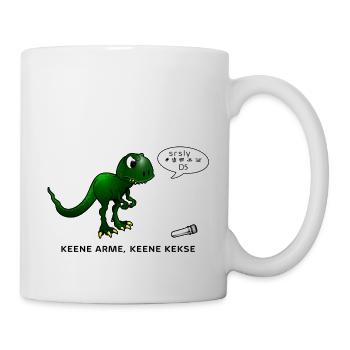 T-Rex D5 - Tasse - Weiß - Rechts