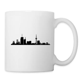 Skyline alimentaire - Mug blanc - blanc - Droite