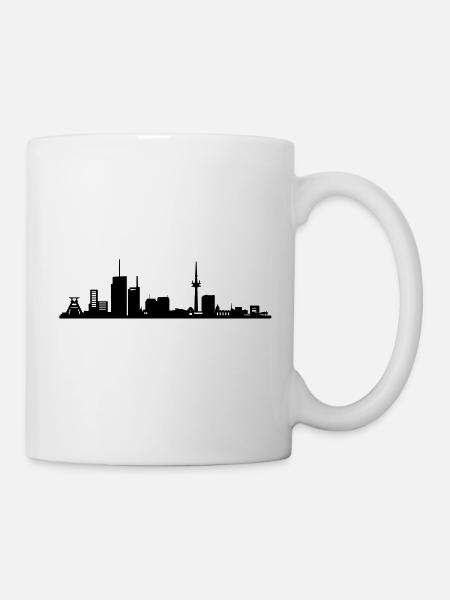 Skyline Food - Mug - white