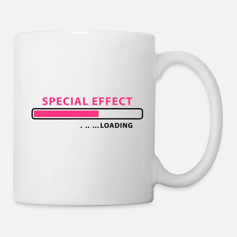 loading Special Effect - be patient - Tasse - Weiß