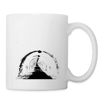 Tunnel-#001 - Tasse - Weiß - Rechts