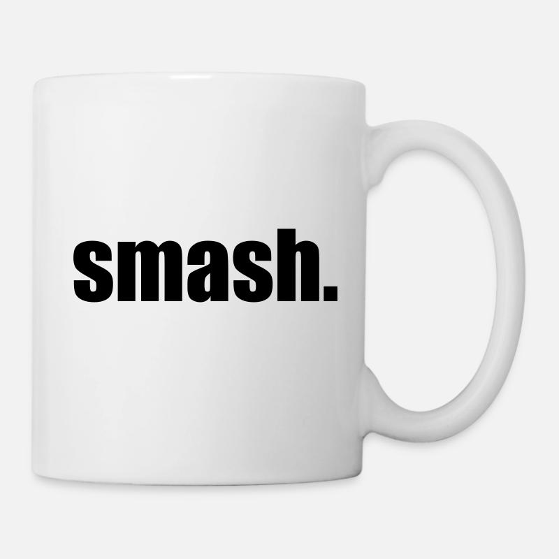 smash punkt s - Tasse - Weiß