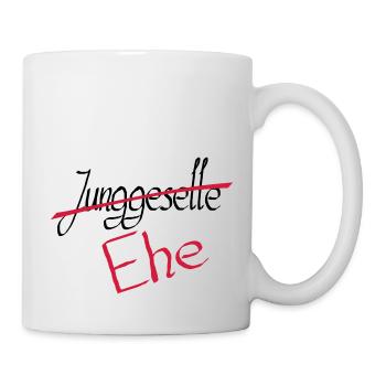 junggeselle 2 - Tasse - Weiß - Rechts