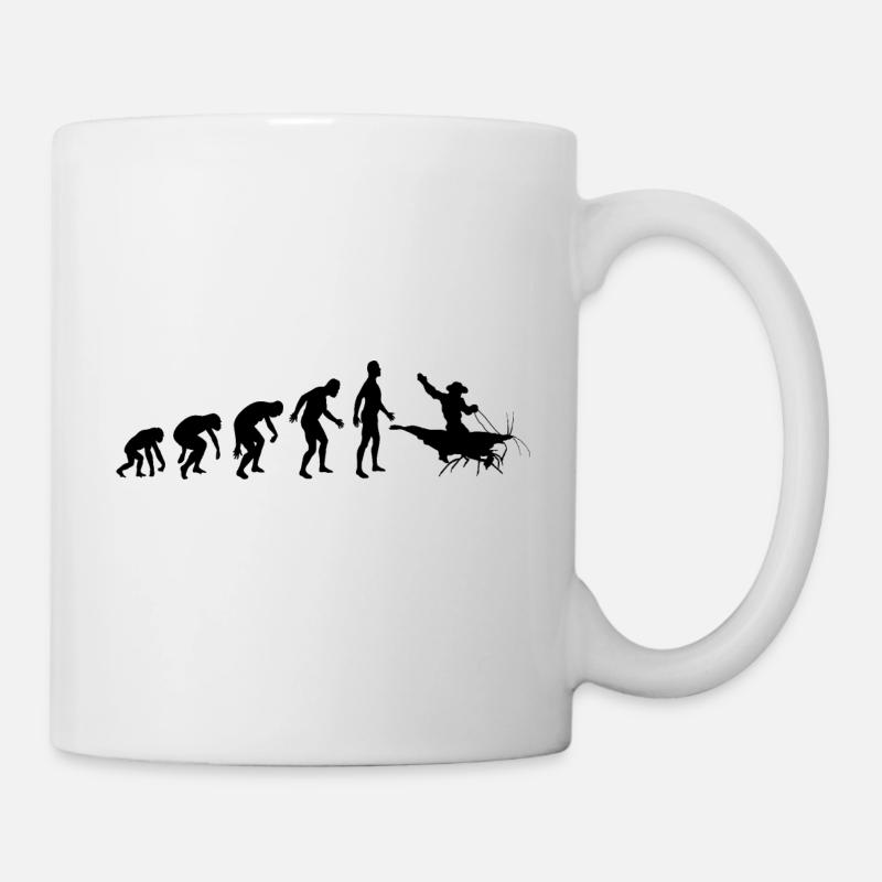 Shrimp Cowboy - The Shrimp Rider - Mug - white