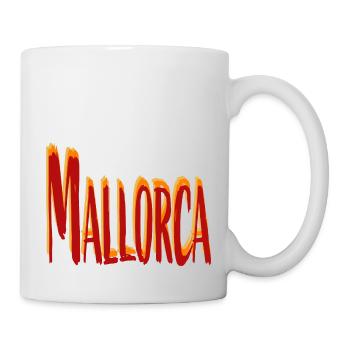 Mallorca 1 - Tasse - Weiß - Rechts