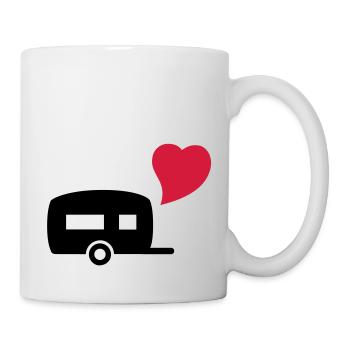 camping_love - Mug blanc - blanc - Droite