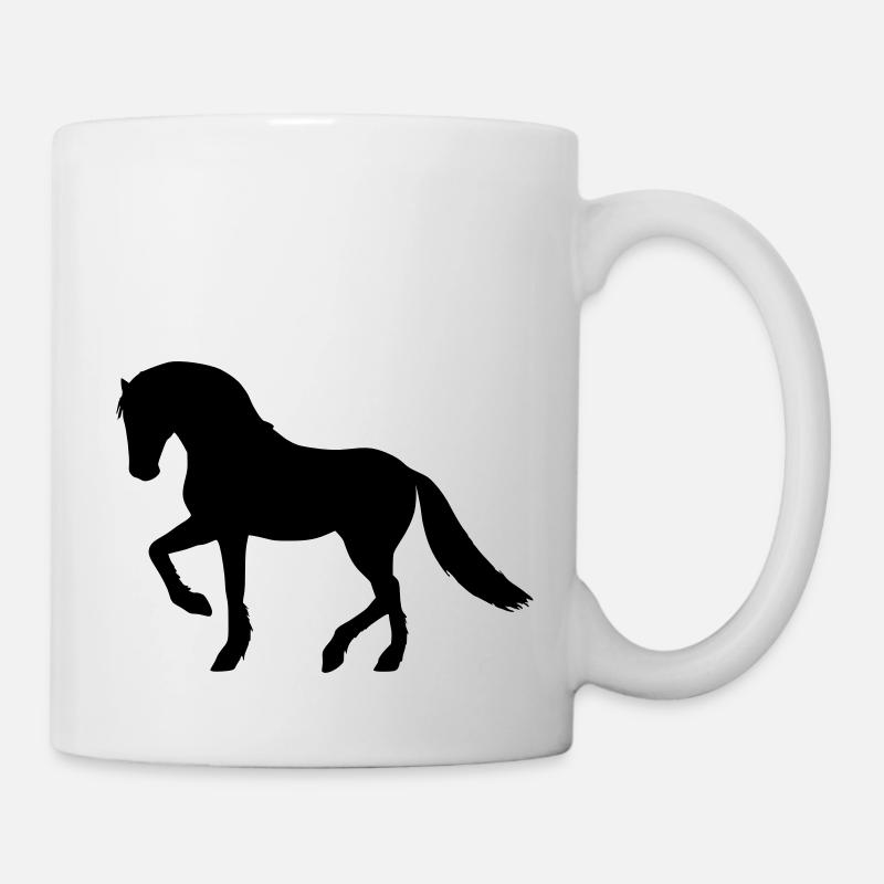 horse - Mug - white