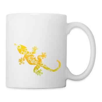 simple gecko - Mug - white - Right