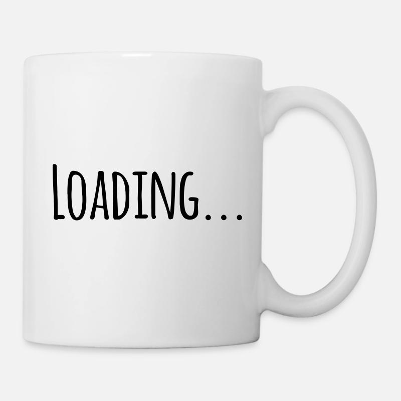 Chargement en cours ... - Mug blanc - blanc