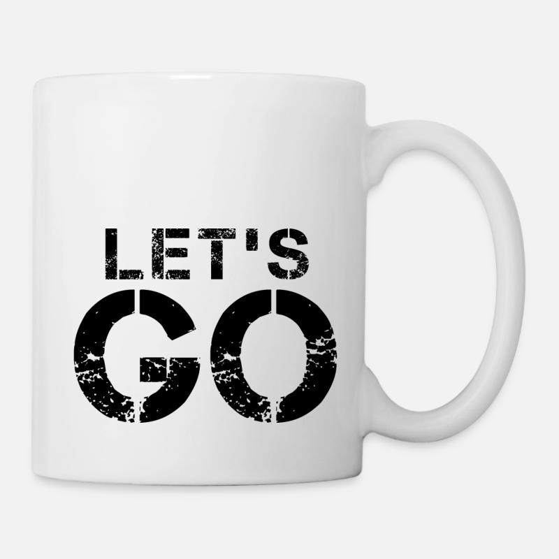 Laisse aller - Mug blanc - blanc