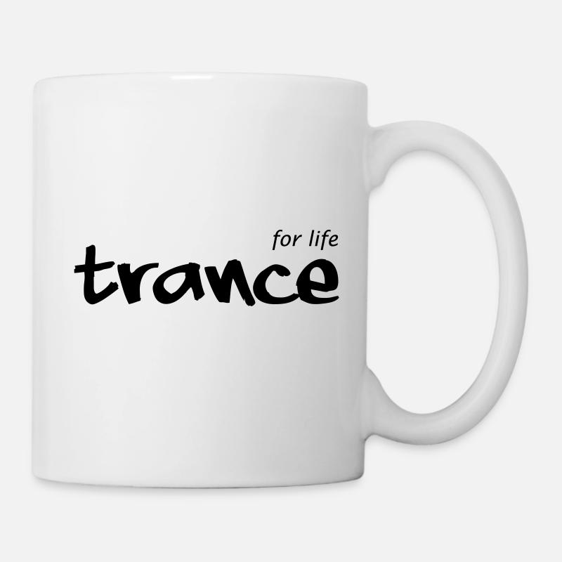 TRANCE pour la vie - Mug blanc - blanc
