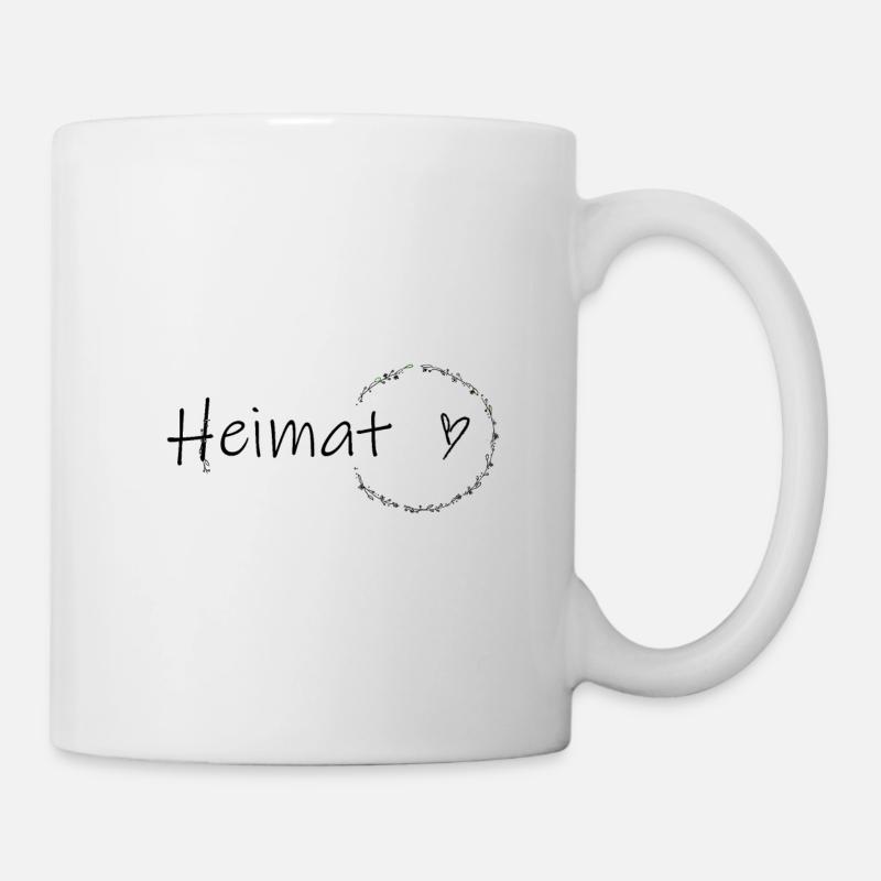 Heimat - Tasse - Weiß