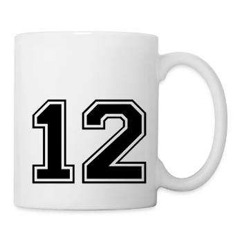 12 - Tasse - Weiß - Rechts