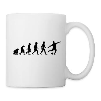 Evolution Football Player Football - Mug - white - Right