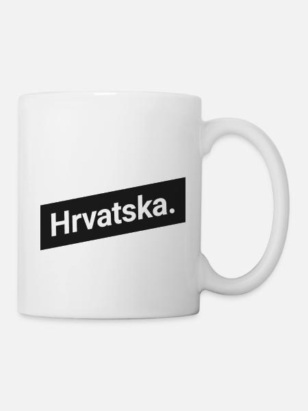 Hrvatska Kroatien - Tasse - Weiß