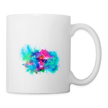 Abstract background colorful - Mug - white - Right
