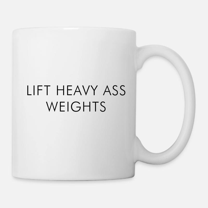 Lift Heavy Ass Weights - Mug - white