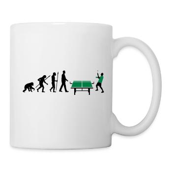 evolution_table_tennis_072012_a_2c - Mug blanc - blanc - Droite