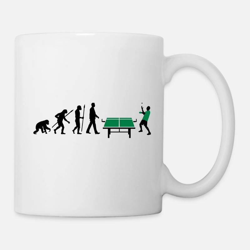 evolution_table_tennis_072012_a_2c - Mug - white