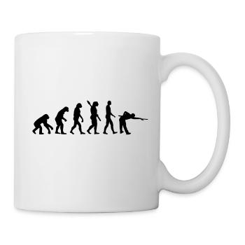 Pool billards - Mug - white - Right