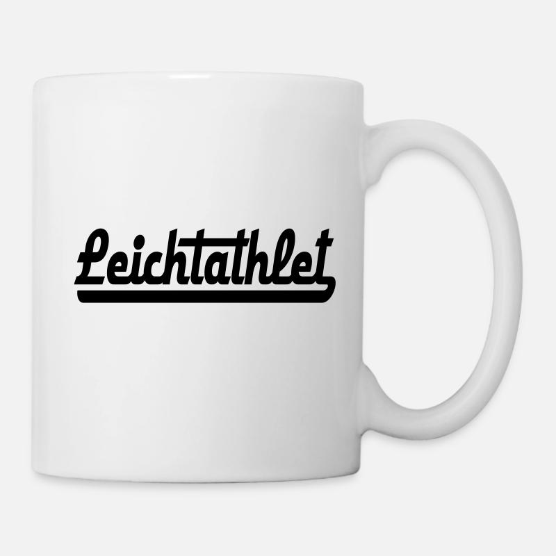 Leichtathletik - Tasse - Weiß