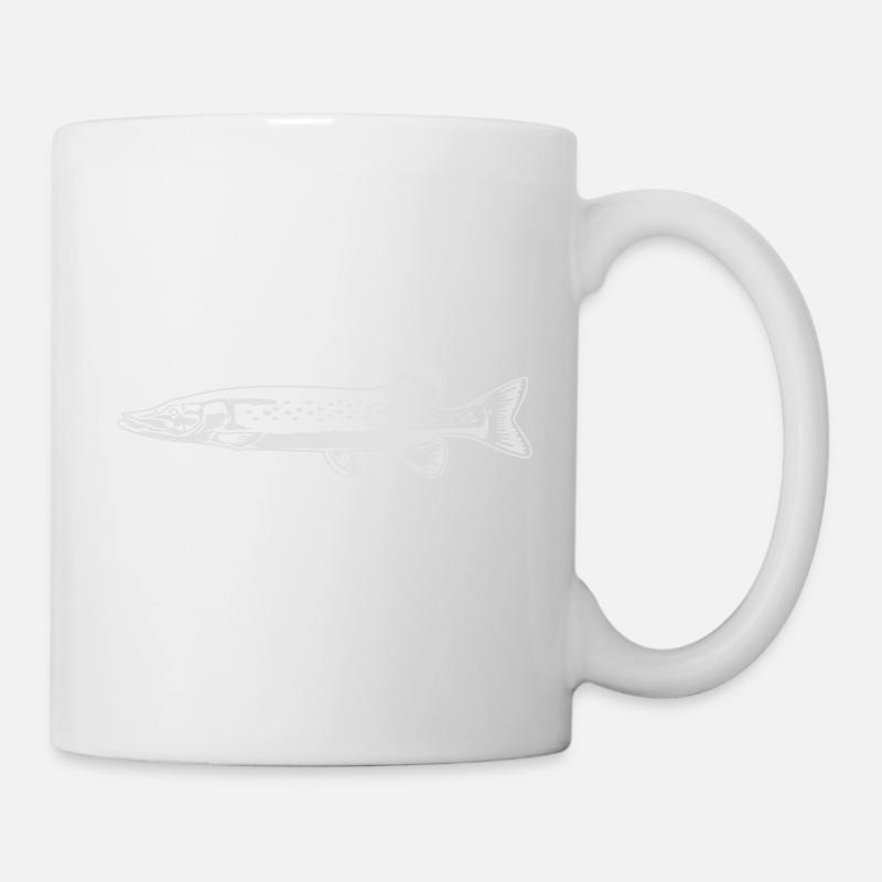 as14_hecht_ganz_hell - Mug - white