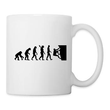Klettern - Tasse - Weiß - Rechts