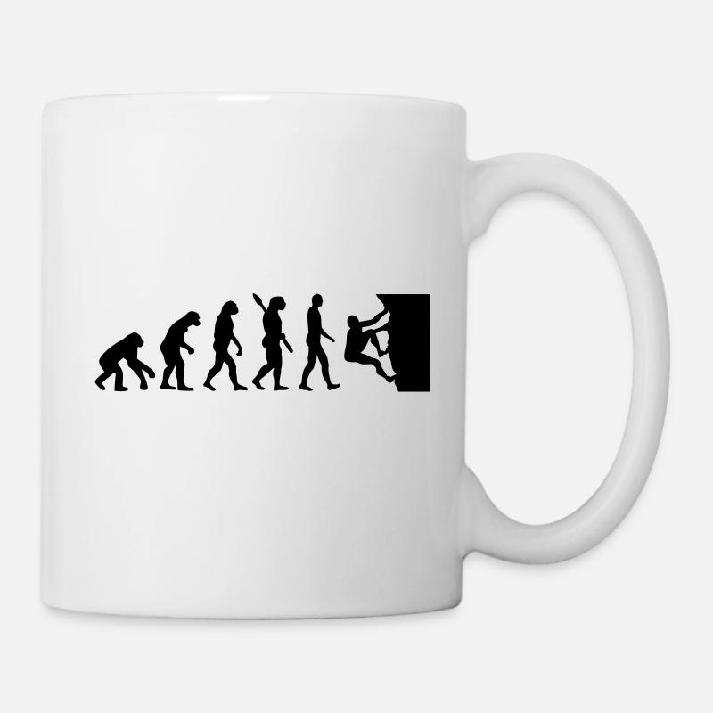 Klettern - Tasse - Weiß