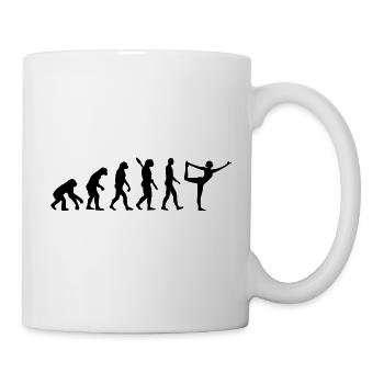 Evolution Yoga - Tasse - Weiß - Rechts