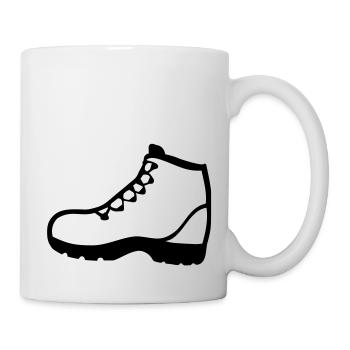 Hiking boots - Mug - white - Right