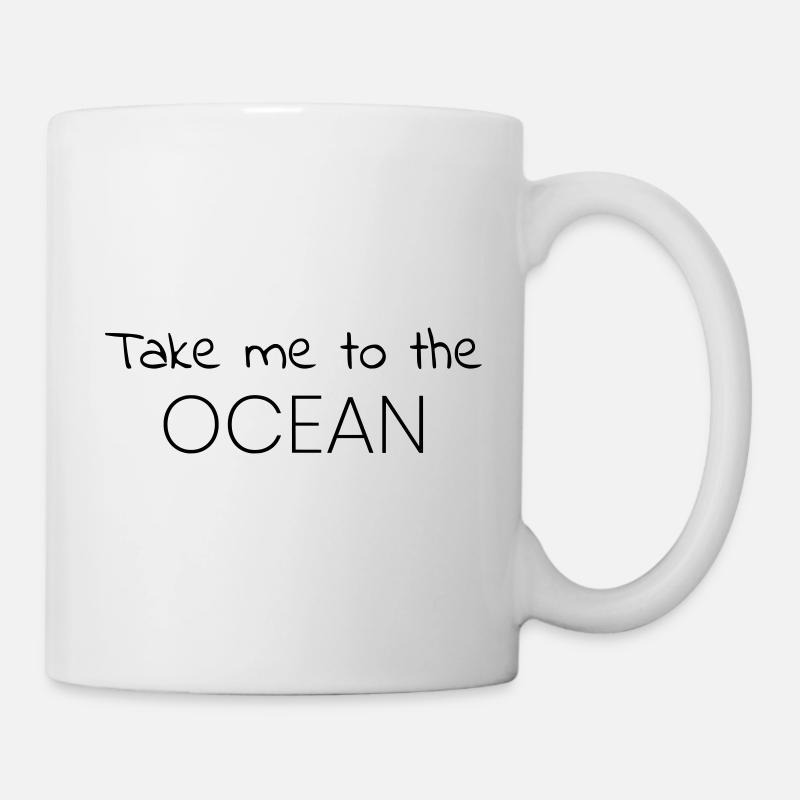 Take me to the ocean - Mug - white