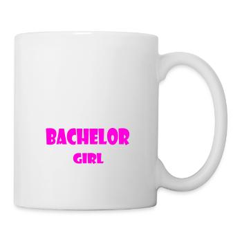 bachelor girl - Tasse - Weiß - Rechts