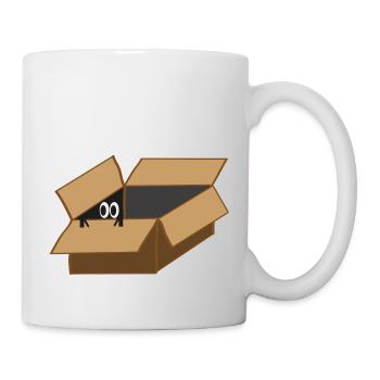 Agent Eye im Karton - Tasse - Weiß - Rechts