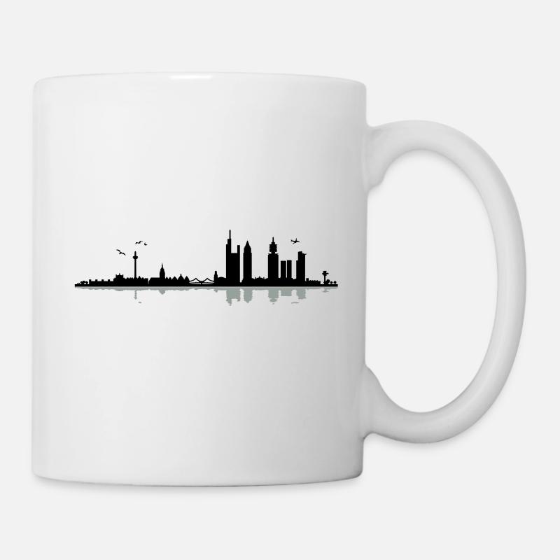 Frankfurt Skyline - Mug - white
