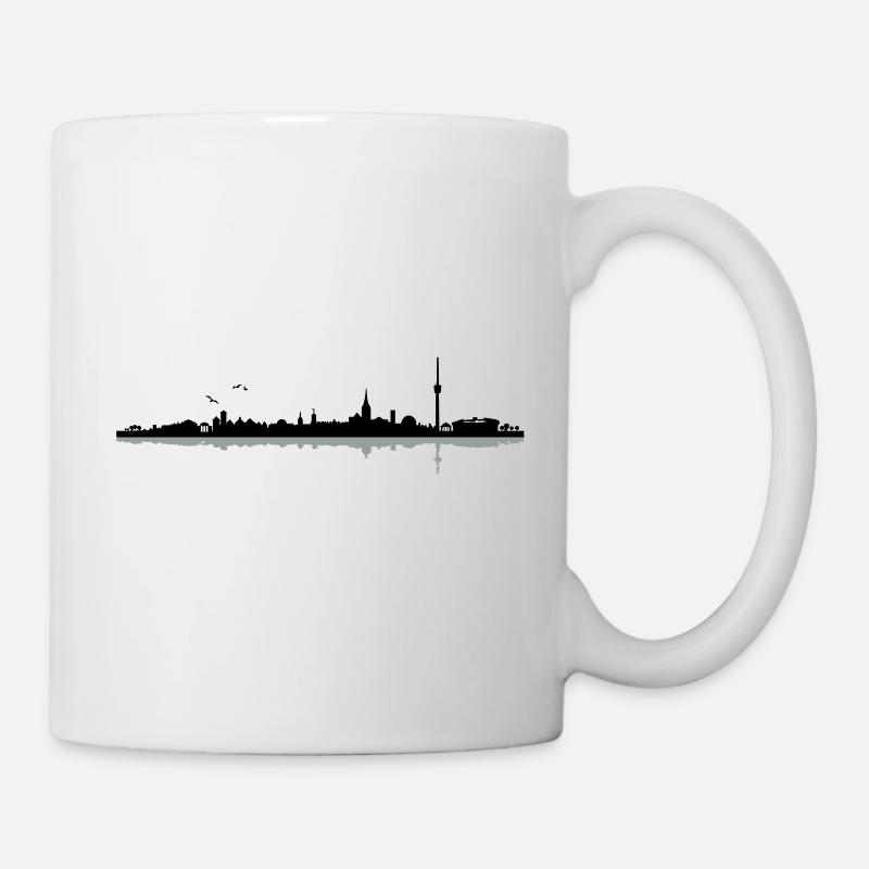 Stuttgart Skyline - Tasse - Weiß