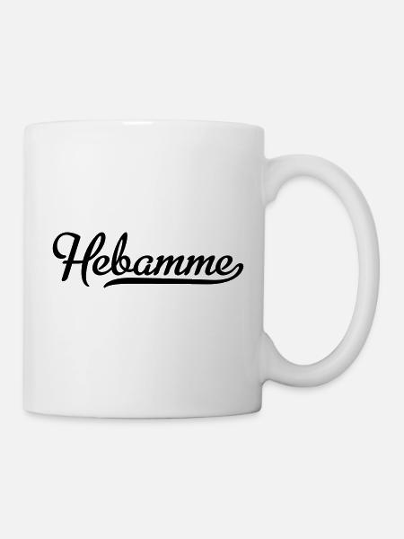 Hebamme - Tasse - Weiß