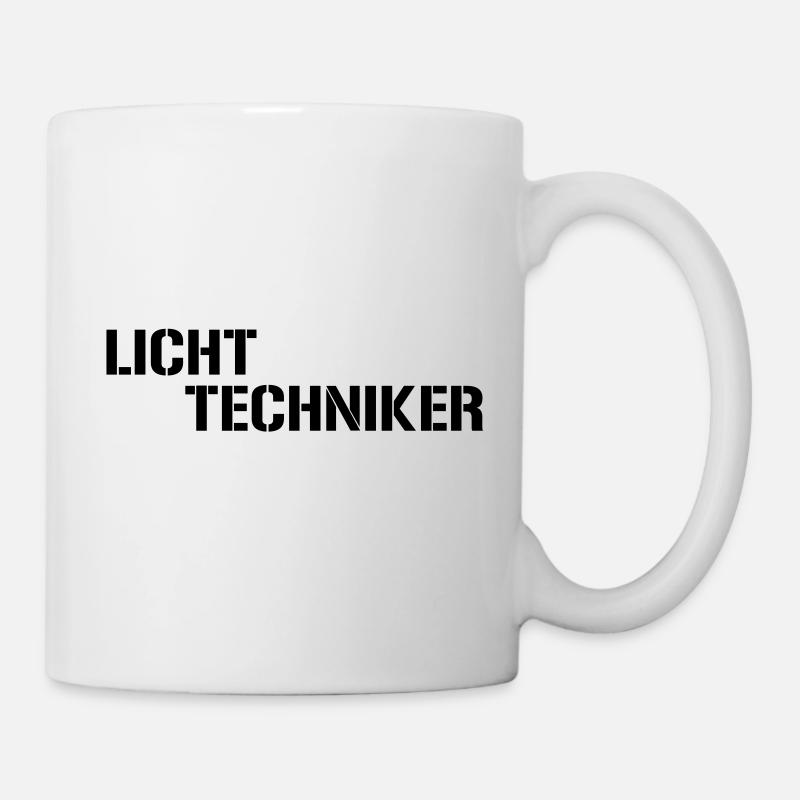 Lichttechniker - Tasse - Weiß
