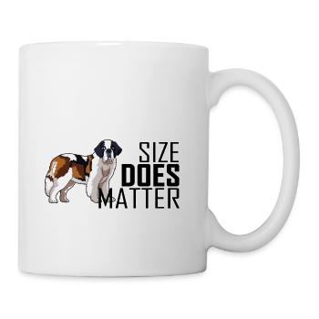 Chemise drôle de chien de rue Bernard - Mug blanc - blanc - Droite