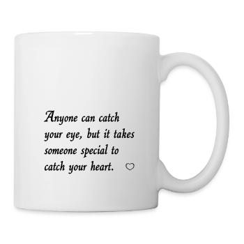 citations d'amour De - Mug blanc - blanc - Droite