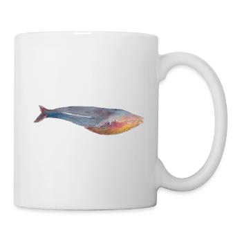 Rorqual bleu rorqual bleu - Mug blanc - blanc - Droite