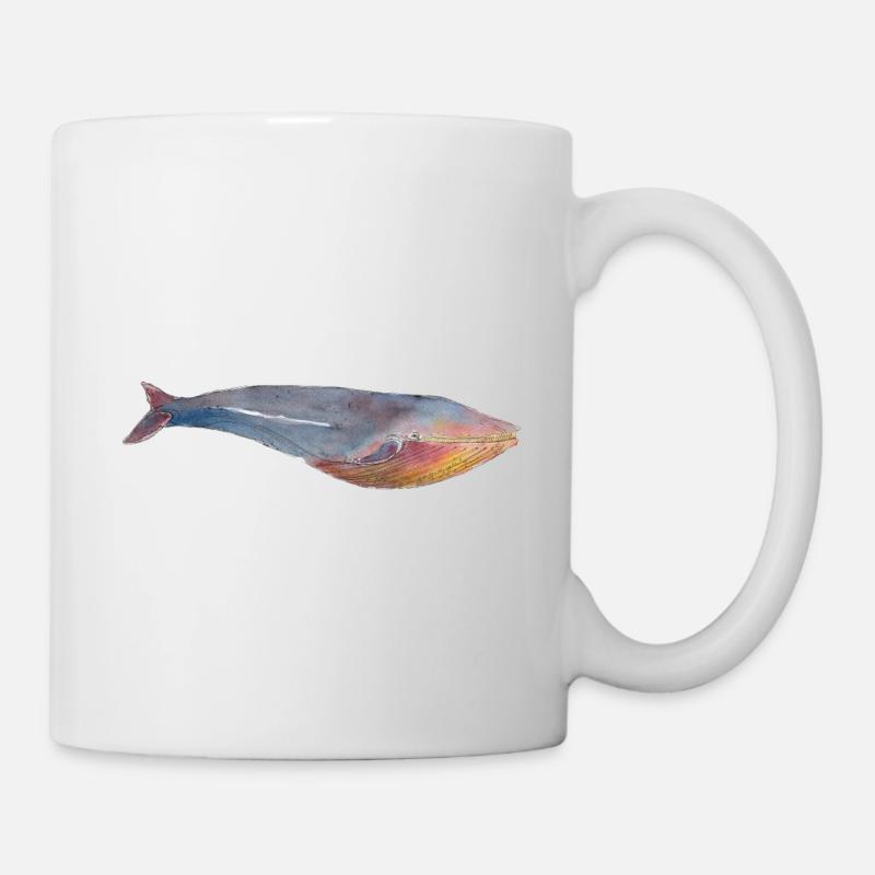 BlueWhale blue whale - Mug - white