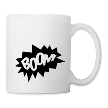 boom_f1 - Mug blanc - blanc - Droite