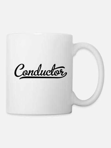 conductor - Mug - white