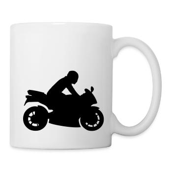 motorrad___f1 - Mug - white - Right