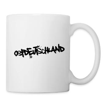 Ostdeutschland (dh) - Tasse - Weiß - Rechts