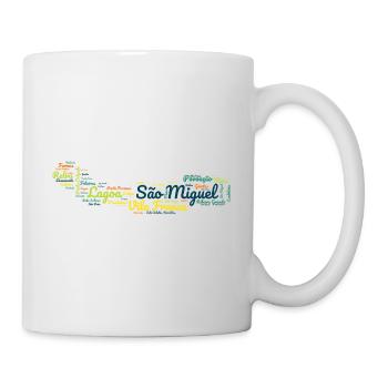 Azoren Sao Miguel São Miguel Island - Tasse - Weiß - Rechts
