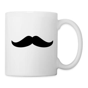 Mustache - Mug - white - Right