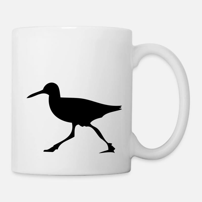 Exécution d'oiseau - Mug blanc - blanc