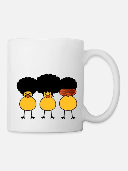 Funky Chicks - Mug - white