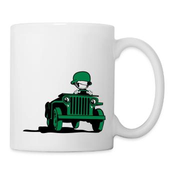 jeep_3c - Mug blanc - blanc - Droite